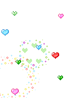 Gif animé coeur feu d'artifice